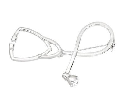Stethoscope Brooch Pin – Ench4nted Nurse Jewelry