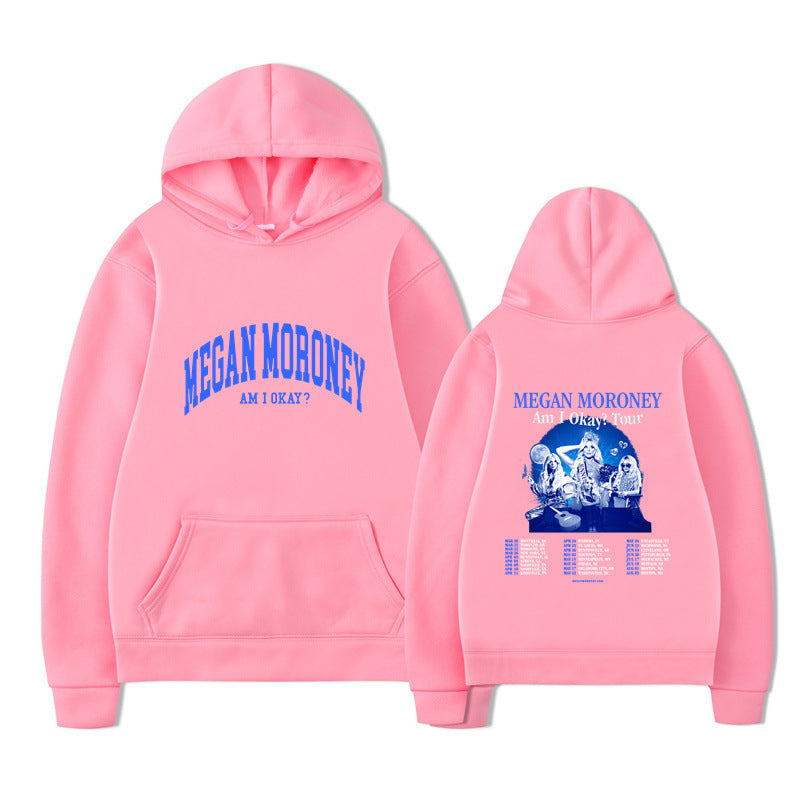 “Am I Okay” Tour Hoodie – Ench4nted Graphic Sweatshirt