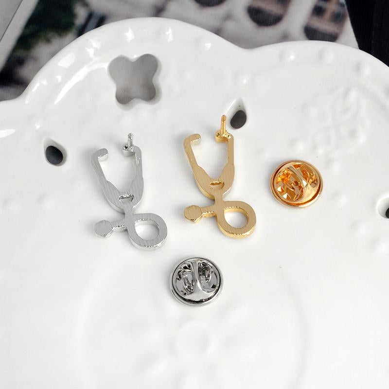 Stethoscope Brooch Pin – Ench4nted Nurse Jewelry