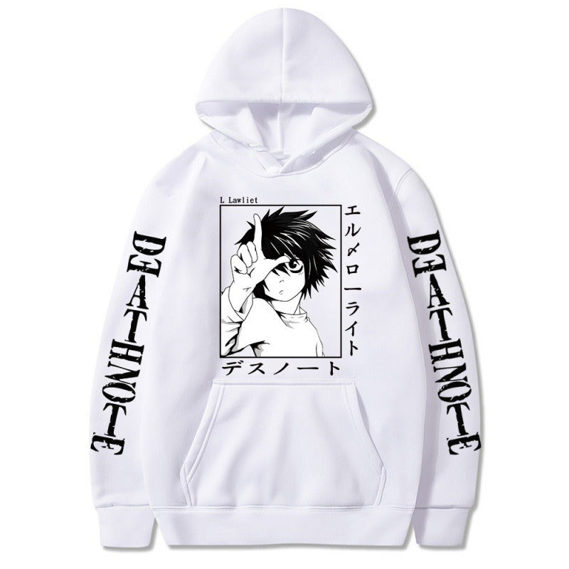 Anime Hoodie – Ench4nted Japanese Death Note Style