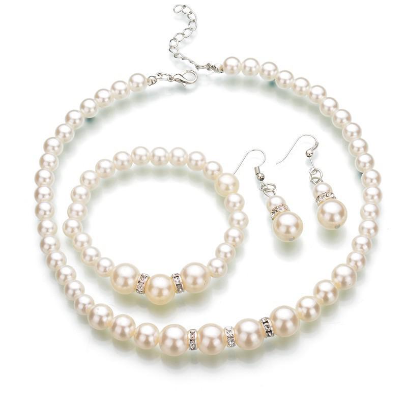 Pearl Jewelry Set – Ench4nted Elegant Pearl Accessories
