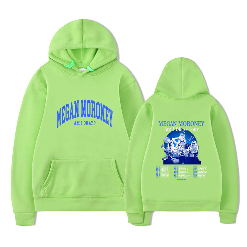 “Am I Okay” Tour Hoodie – Ench4nted Graphic Sweatshirt