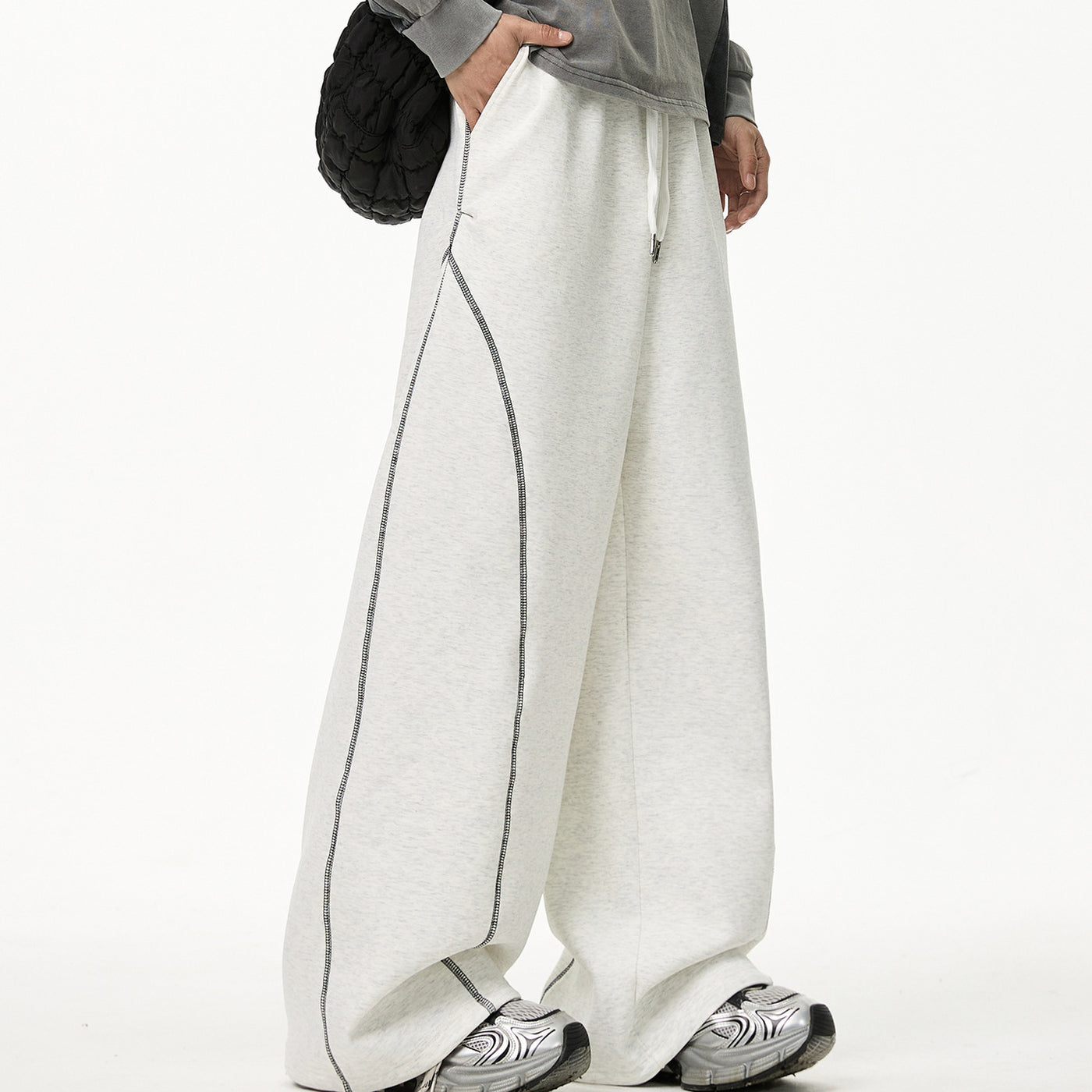 Wide leg casual loose and versatile casual pants