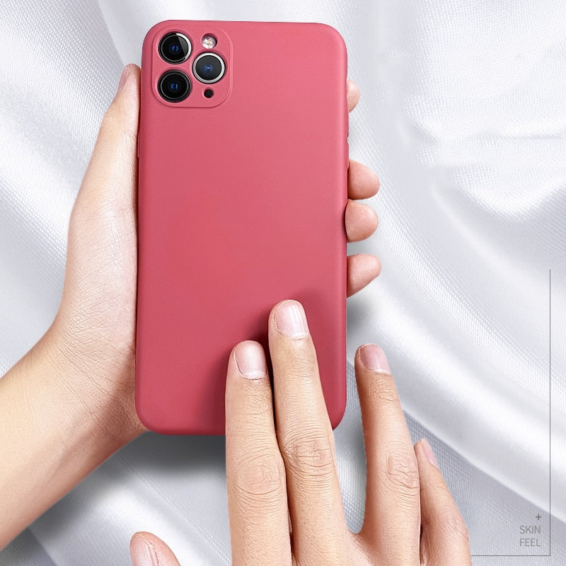 Liquid Silicone Case for iPhone 11 Pro Max – Soft Shockproof Protection