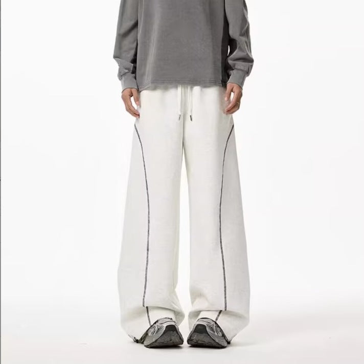 Wide leg casual loose and versatile casual pants