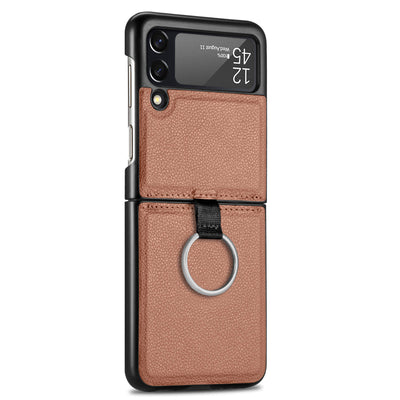 Samsung Z Flip3 Protective Case with Ring Grip – Shockproof, Foldable Cover