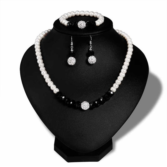 Simulated Pearl Jewelry Set – Ench4nted Party Accessories
