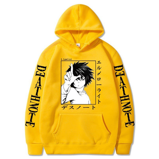 Anime Hoodie – Ench4nted Japanese Death Note Style