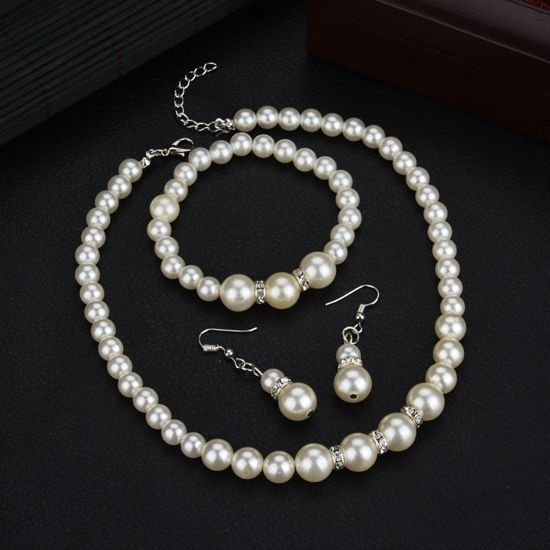 Pearl Jewelry Set – Ench4nted Elegant Pearl Accessories