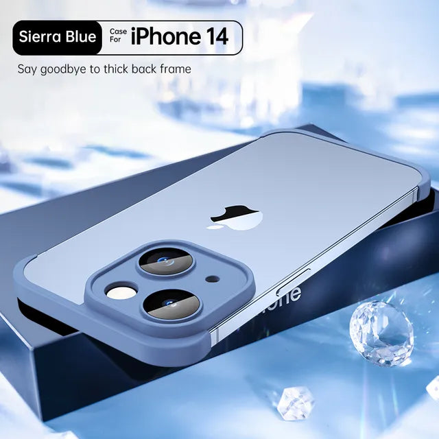 Luxury Shockproof Case with Lens Protector for iPhone 15/14/13/12 Pro Max