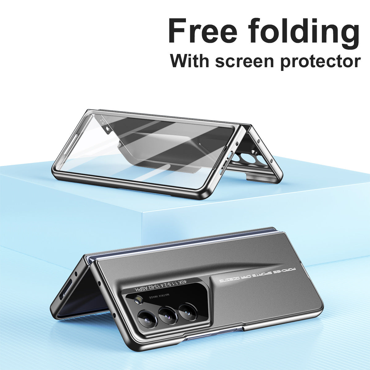 Samsung Z Fold6 Shockproof Case with Full Protective Film – Anti-Drop Cover