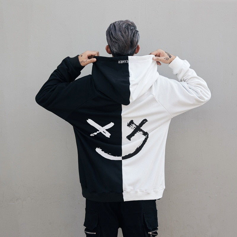Smile Print Hoodie – Ench4nted Positive Streetwear